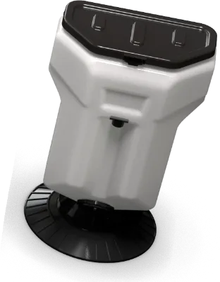 DJI Agras T25P – System rozsiewu